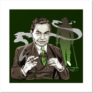 Edward G. Robinson - An illustration by Paul Cemmick Posters and Art